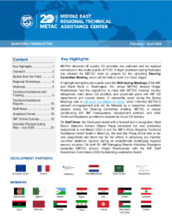 Newsletter FY25-Q4 - February-April 2025